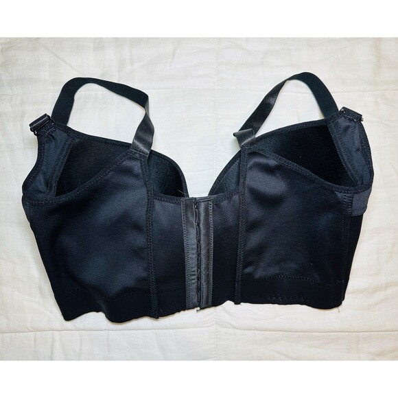 Unbranded Black Bra Lined Adjustable Straps Molded Cups Underwire Women's 36/80E - Picture 2 of 6